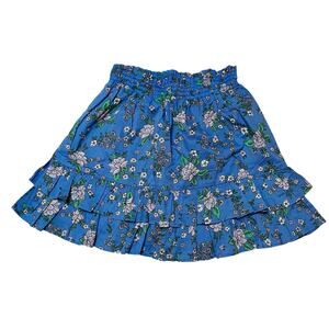 Crewcuts Floral Tiered Ruffle Skirt Size 10